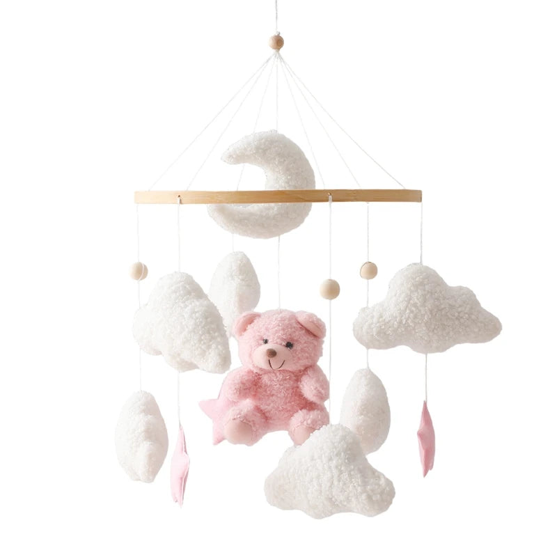 Nordic Wooden Bed Mobile