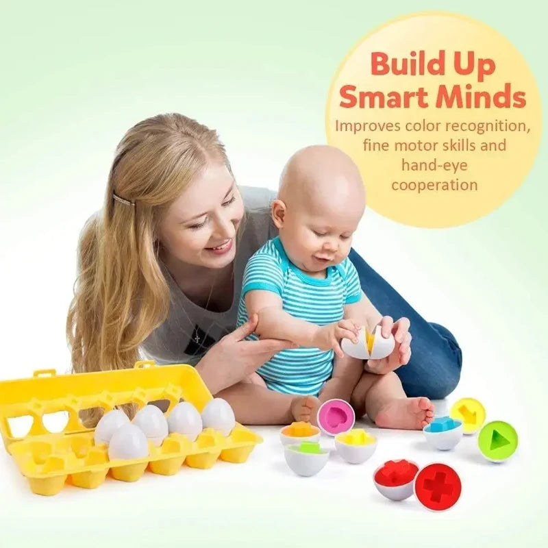 Geometric Shape-Sorting Eggs
