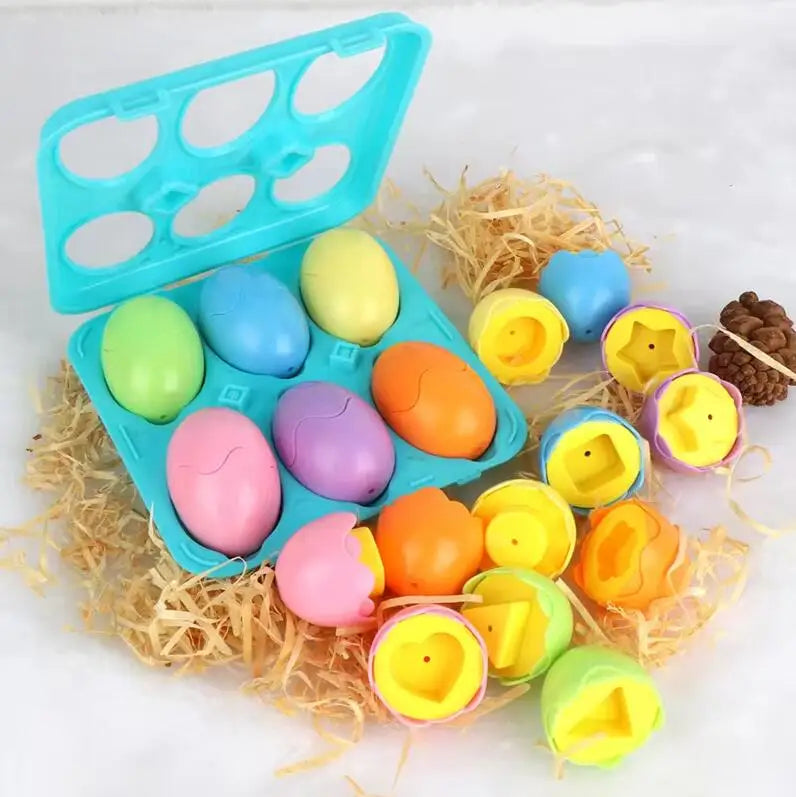 Geometric Shape-Sorting Eggs