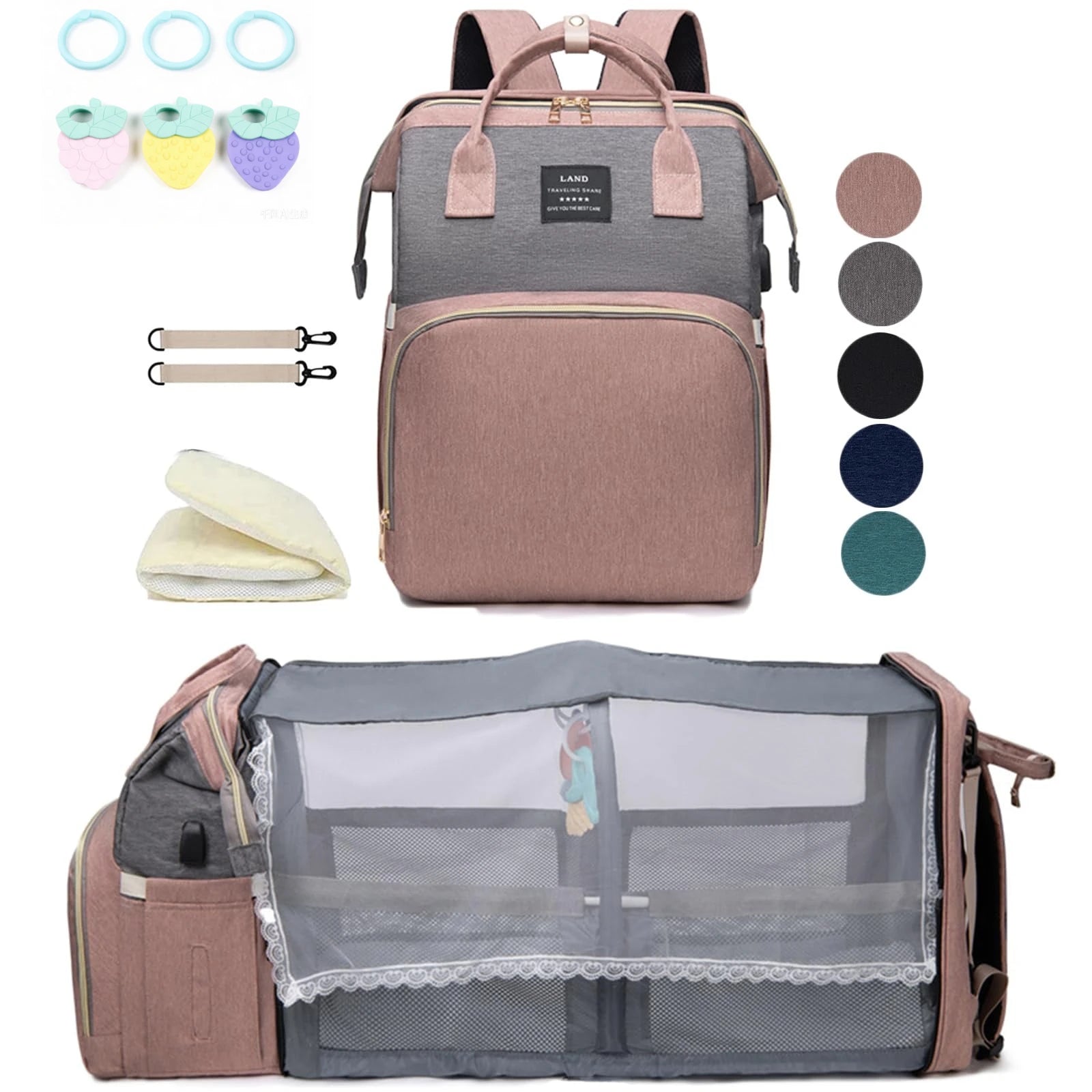 Convertible Crib Backpack