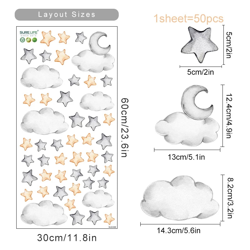 Wall Stickers For Baby Room Decoration