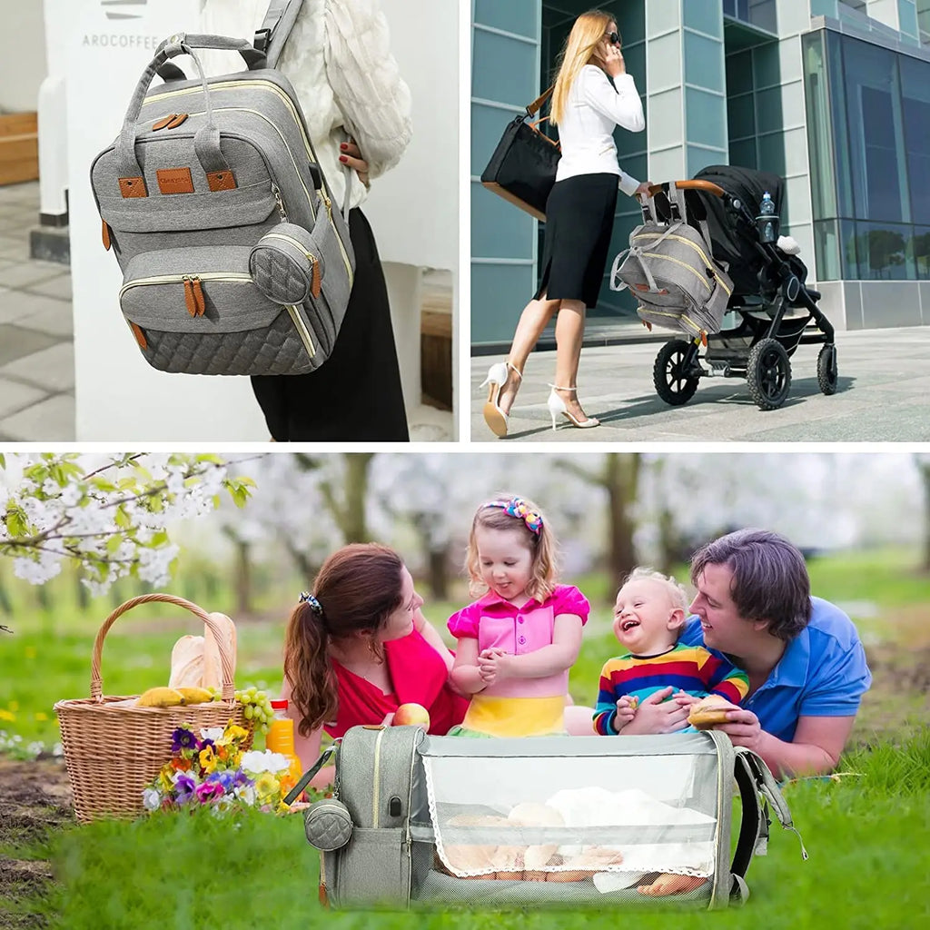3-in-1 Expandable Backpack Foldable