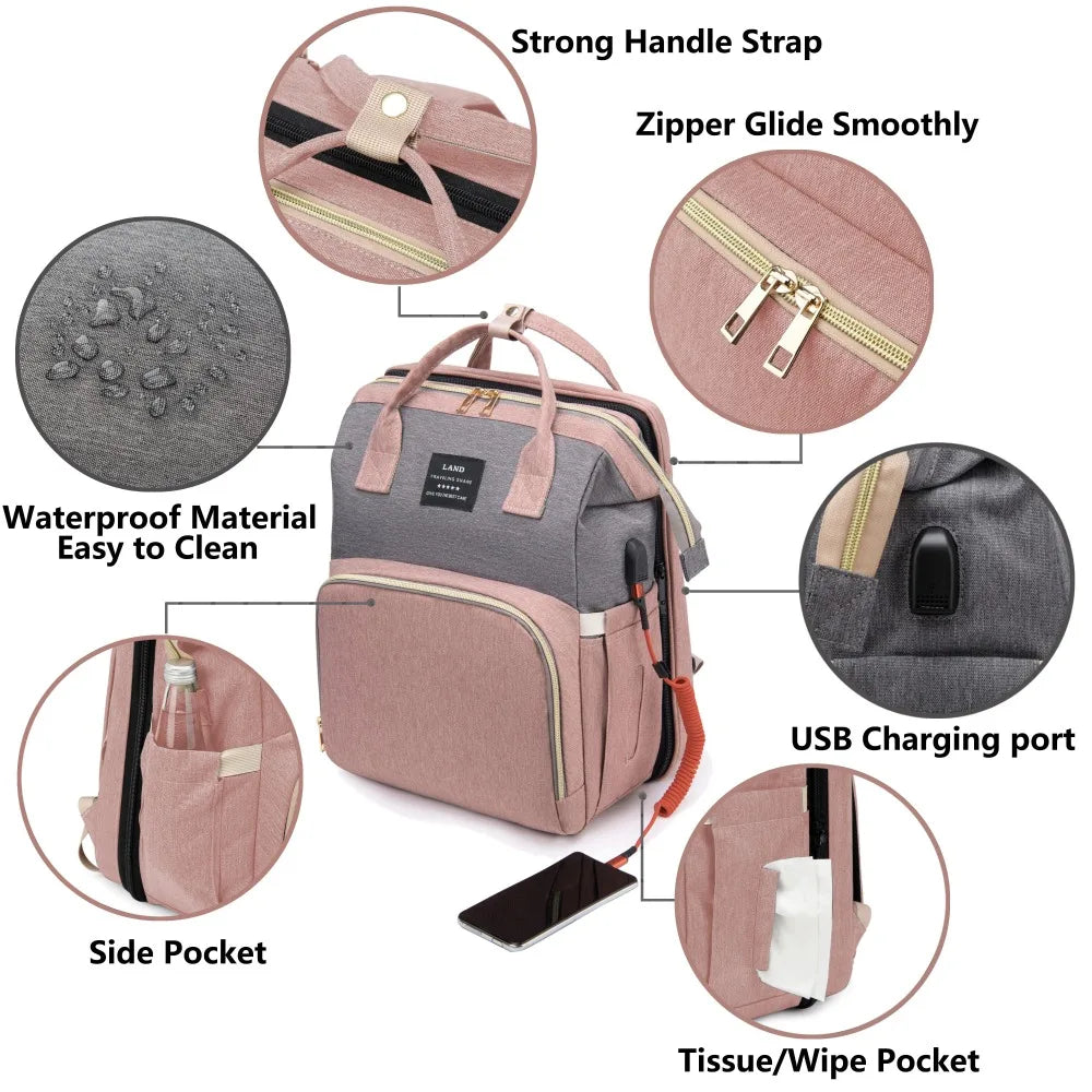 Convertible Crib Backpack