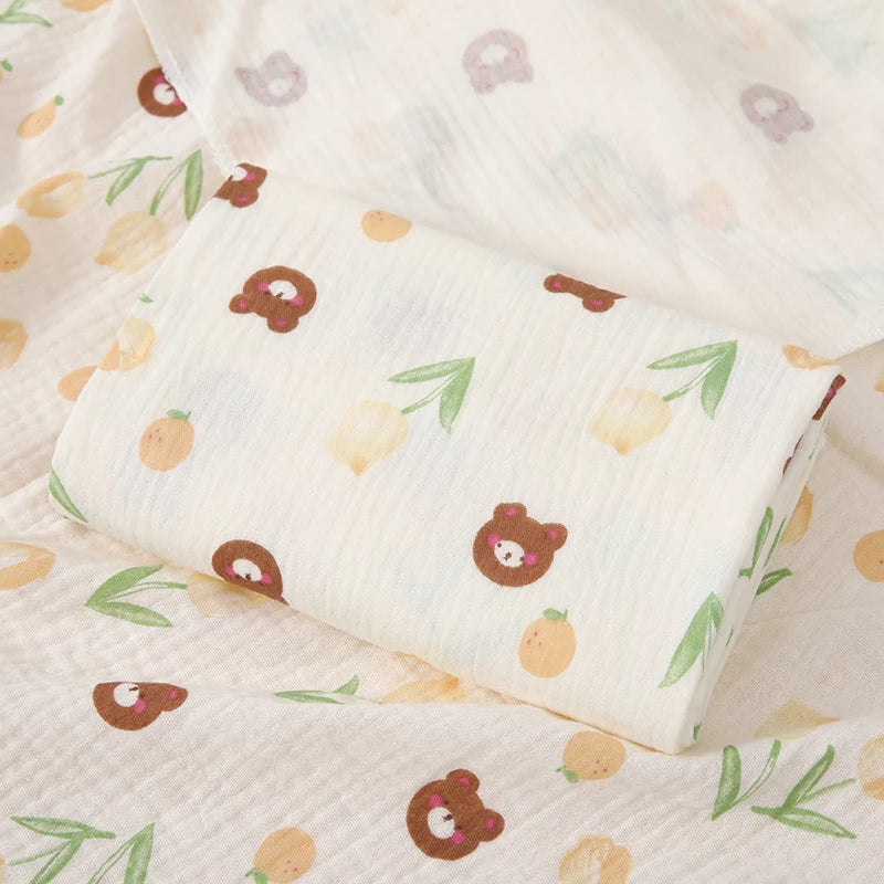 Double-Layer Muslin Wrap