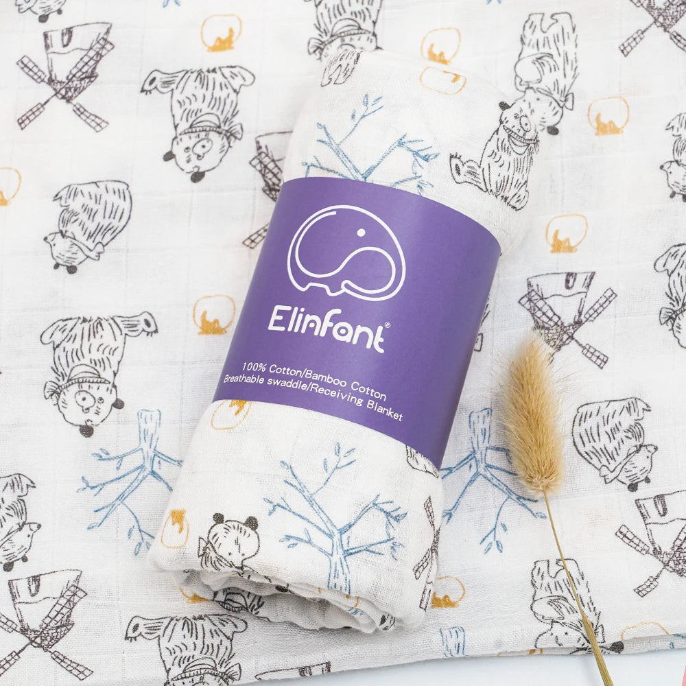 The Bamboo Muslin Swaddle