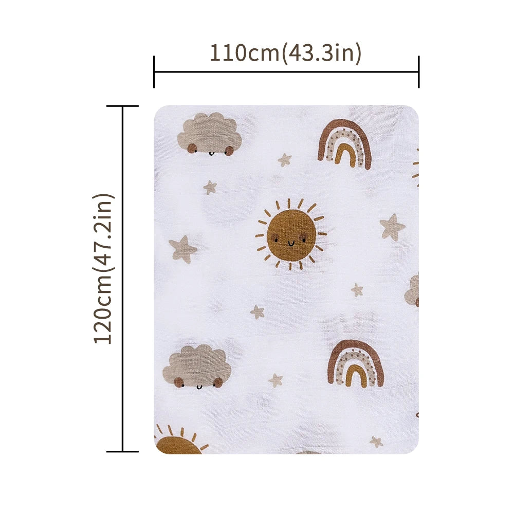 The Bamboo Muslin Swaddle