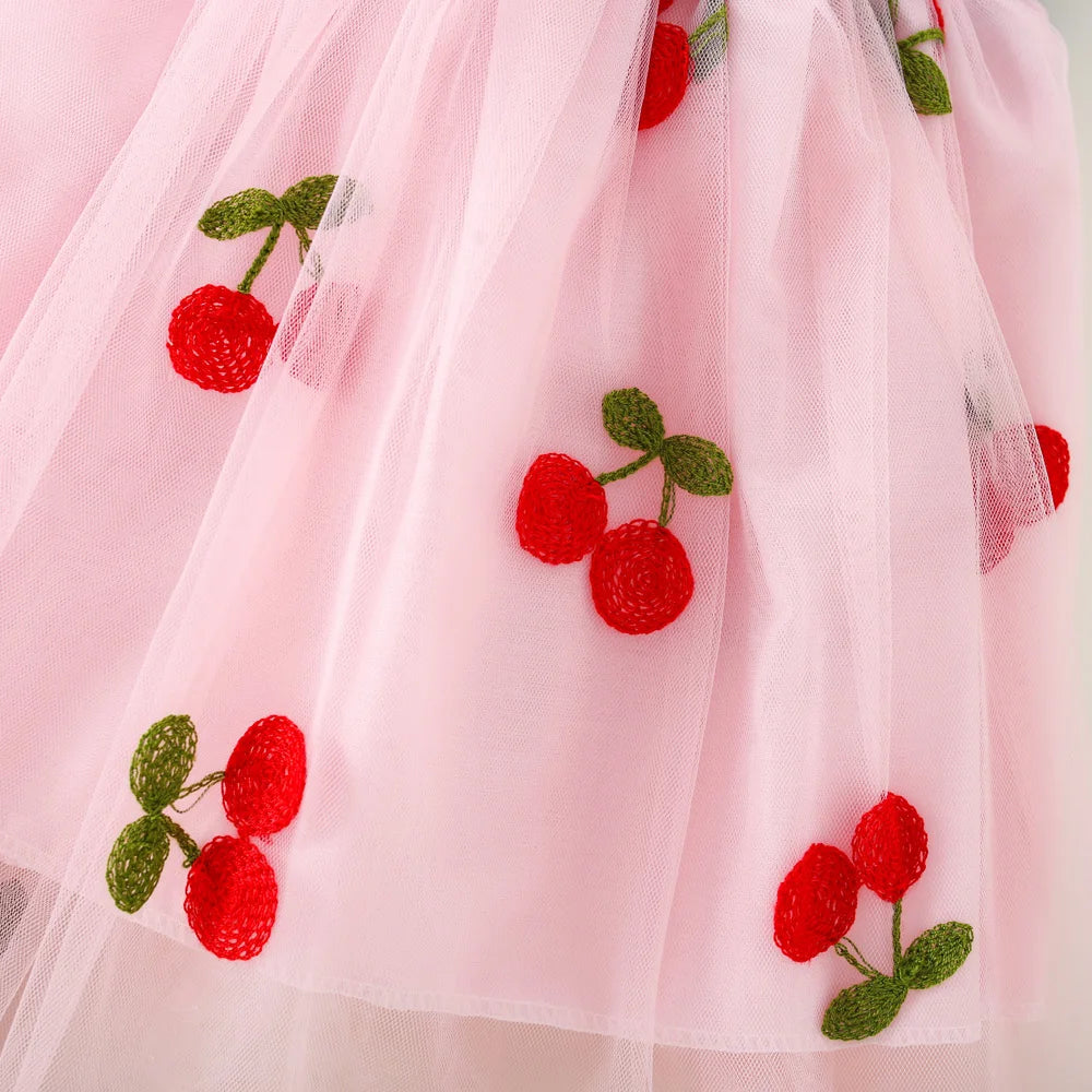 Cherry & Lace Dress