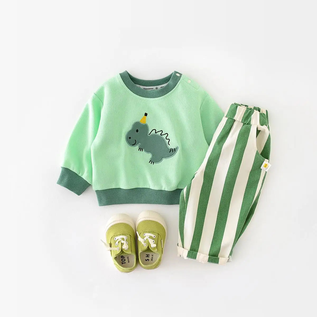 Children Loose Striped Casual Pants