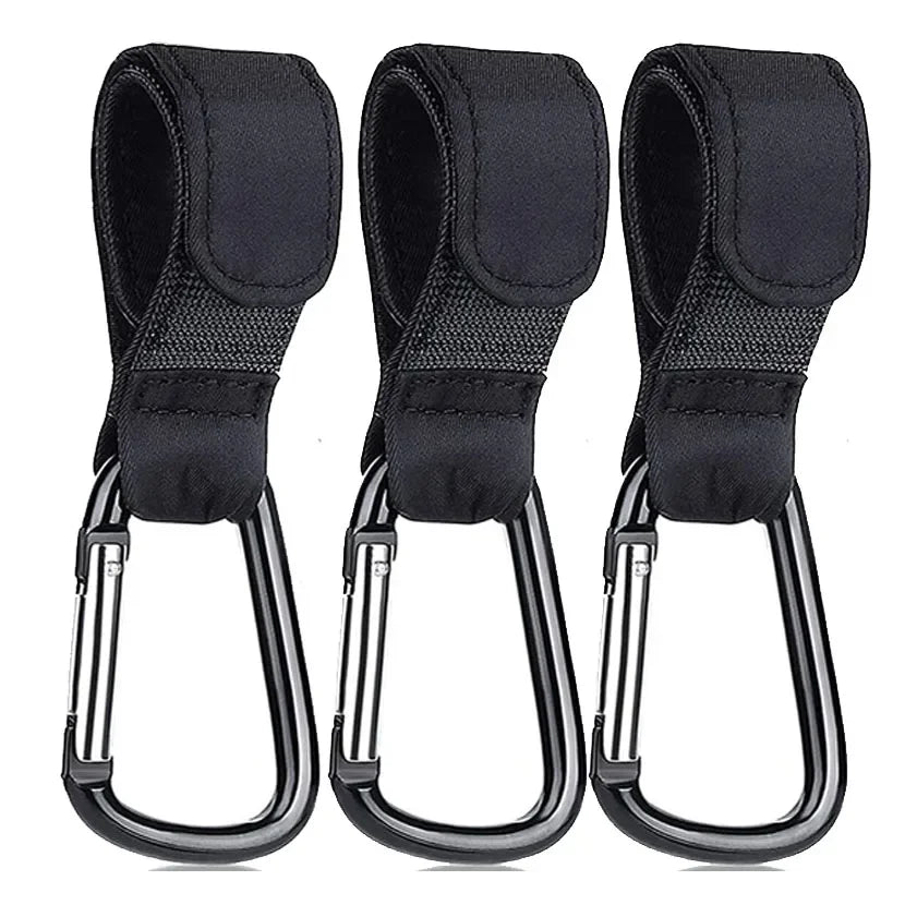 Heavy-Duty Aluminum Stroller Hooks