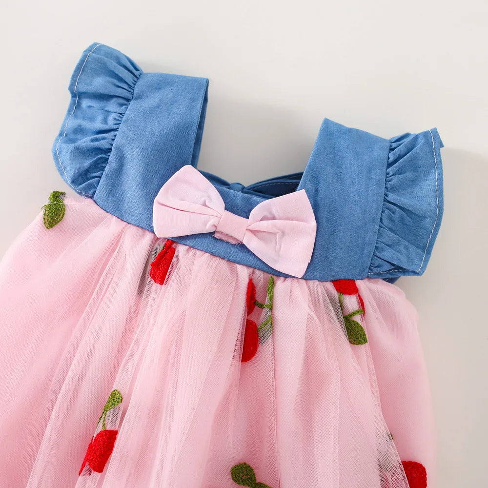 Cherry & Lace Dress