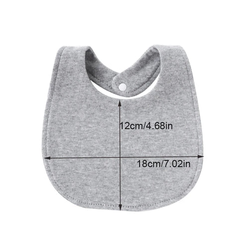 4Pcs Baby Bibs Burp