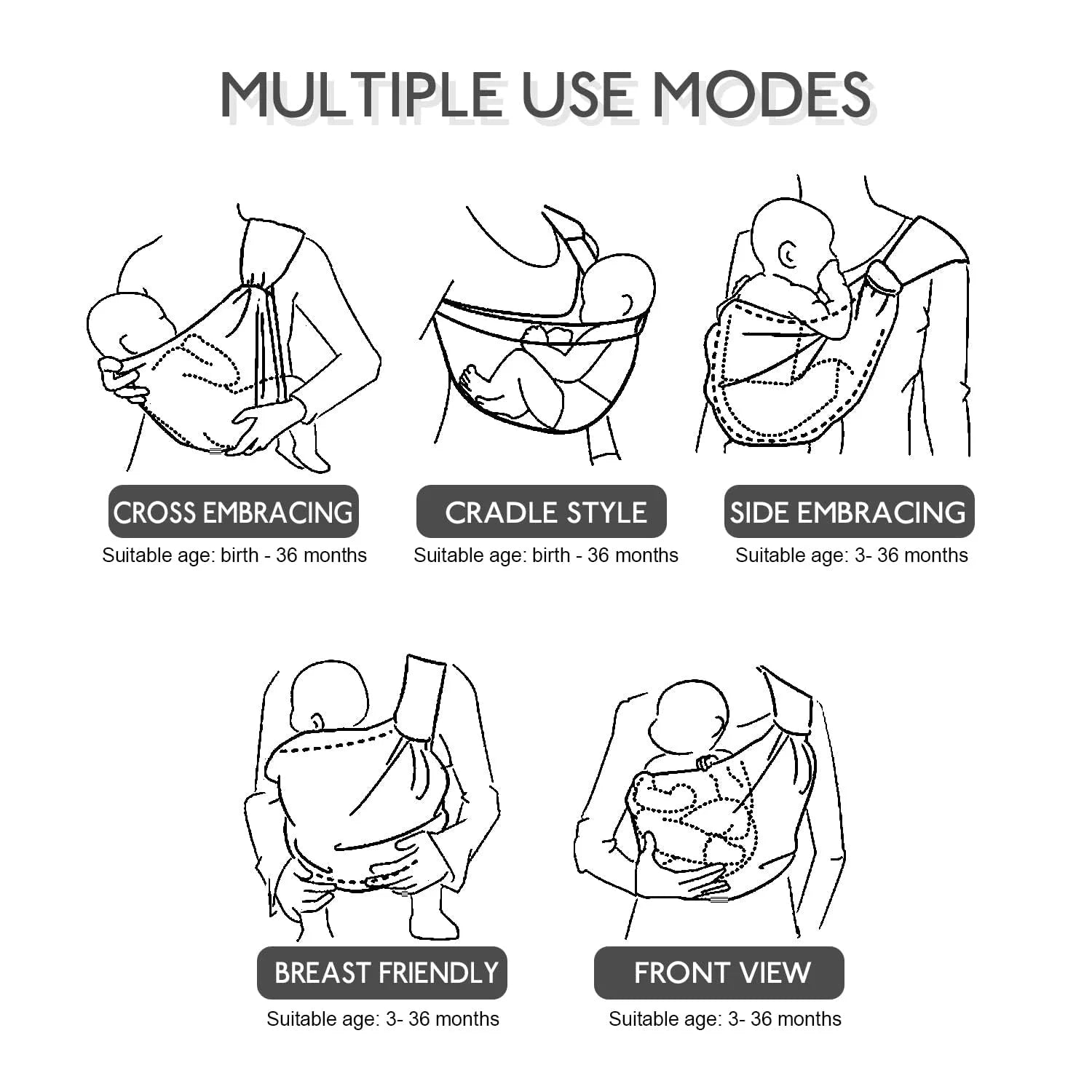 Glide Baby Carrier Wrap