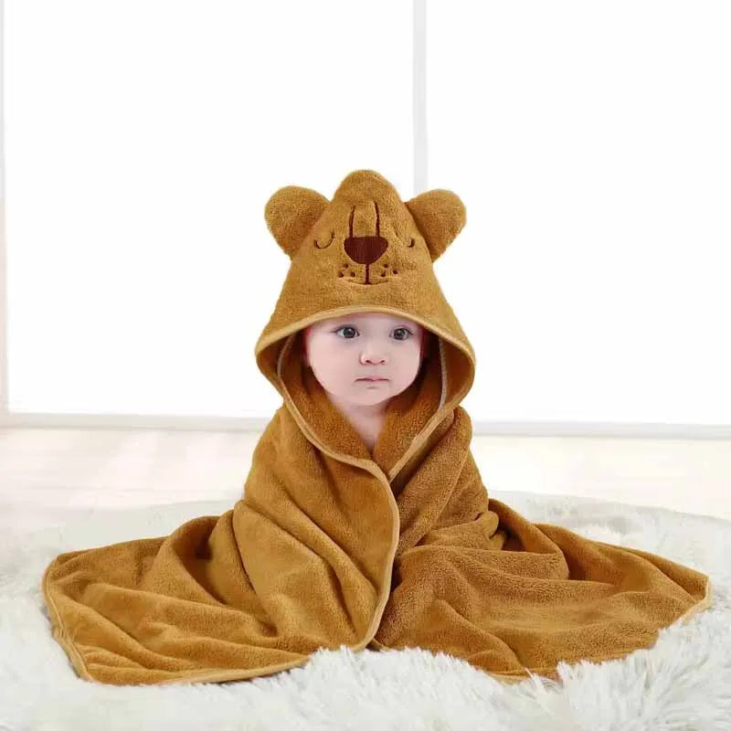 Hooded Cotton Swaddle Towel