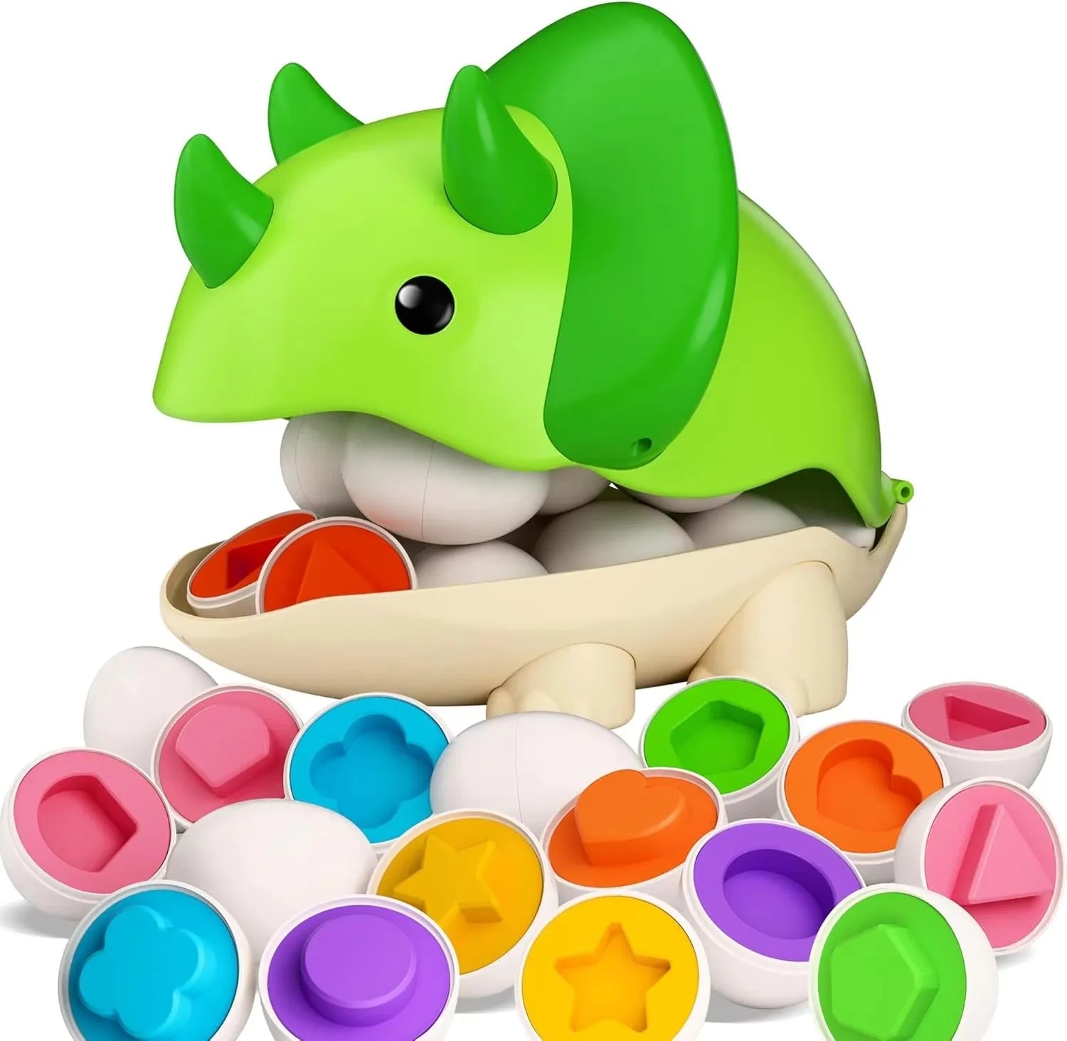 Geometric Shape-Sorting Eggs