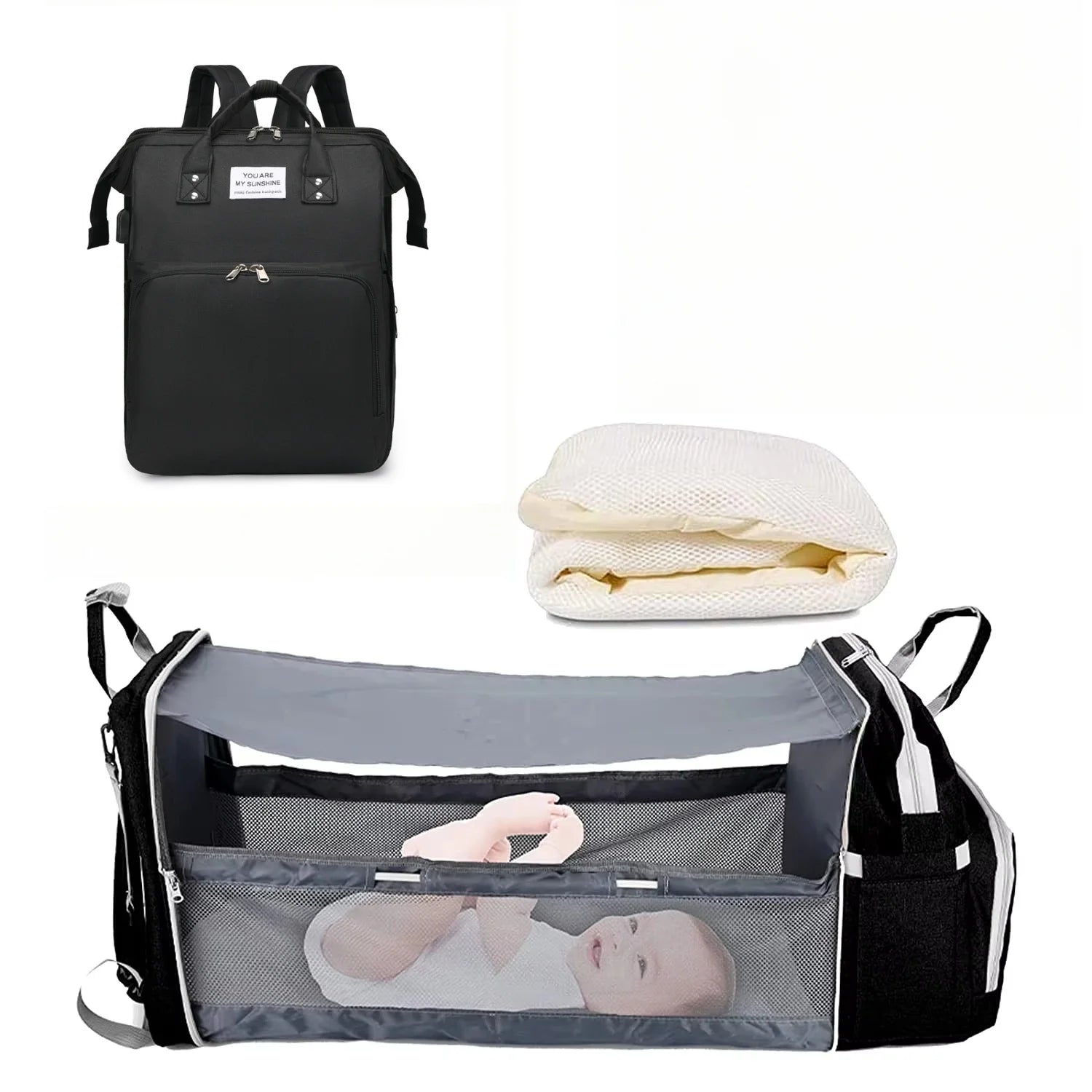 3-in-1 Expandable Backpack Foldable
