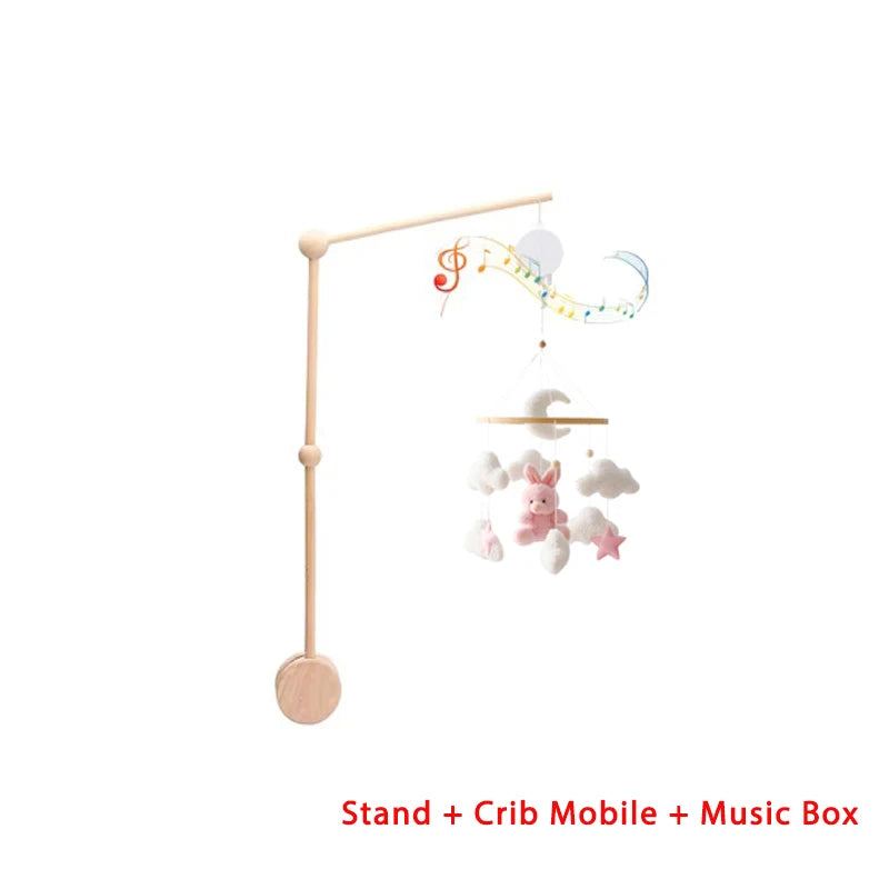 Nordic Wooden Bed Mobile